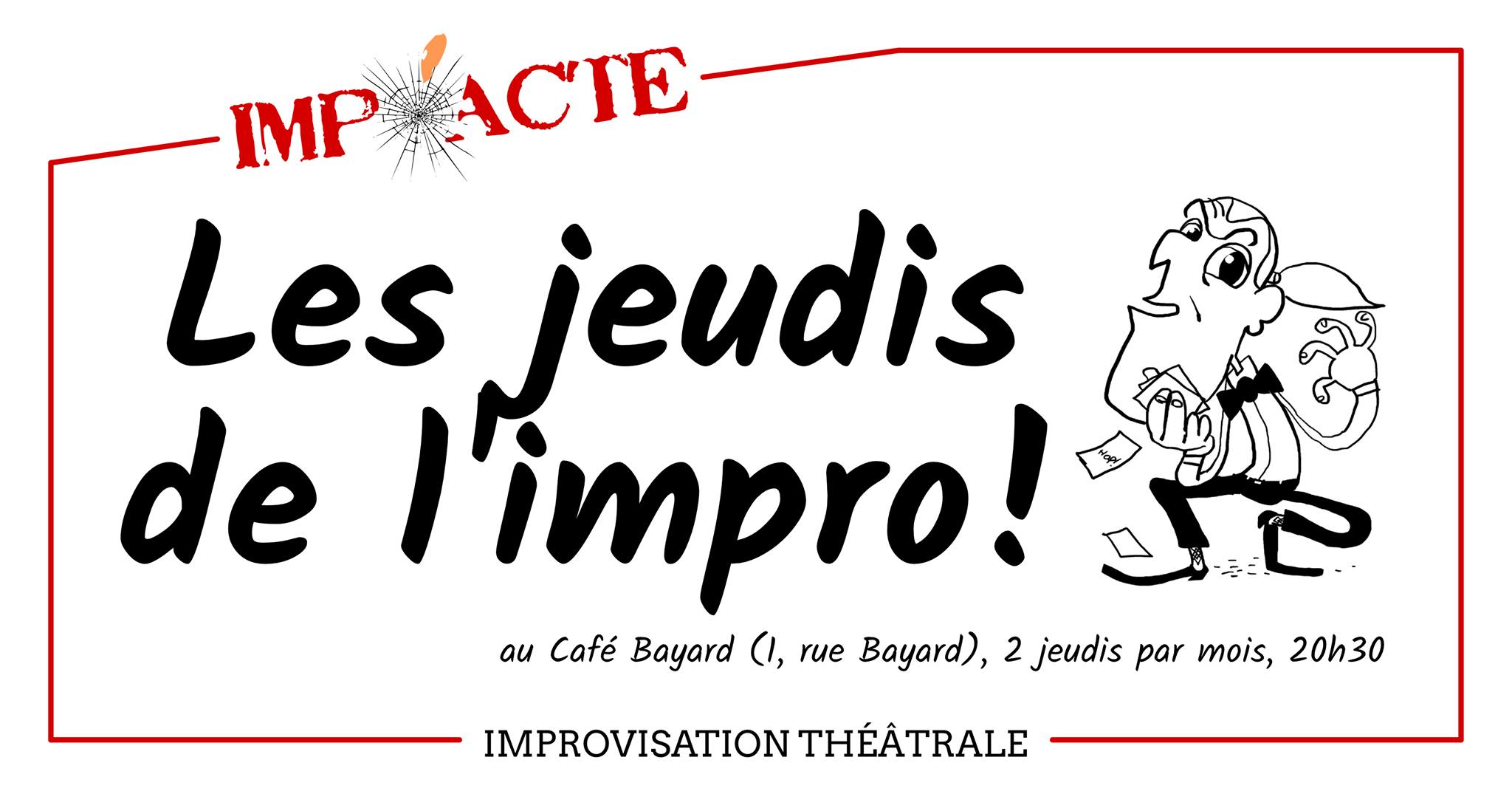 Jeudis de l&rsquo;Impro au Caf&eacute; Bayard image