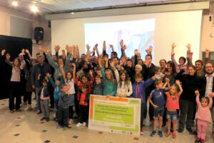 Photo de l'&eacute;quipe en jeu, compagnie professionnelle de th&eacute;&acirc;tre forum