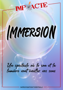 Affiche de Immersion